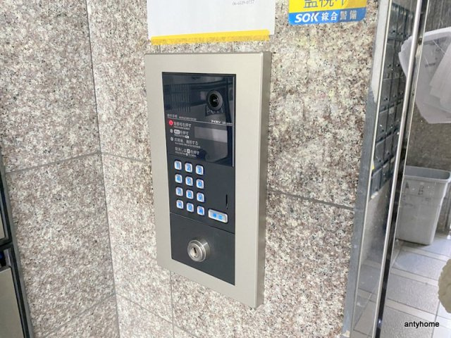 ティックランド南船場　仲介手数料無料のセキュリティ