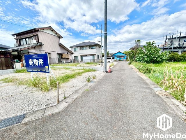 春日井市美濃町　4期の前面道路含む現地写真