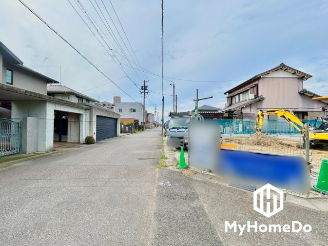 春日井市美濃町　4期の前面道路含む現地写真