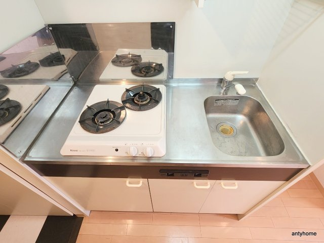 レジュールアッシュ谷町のキッチン