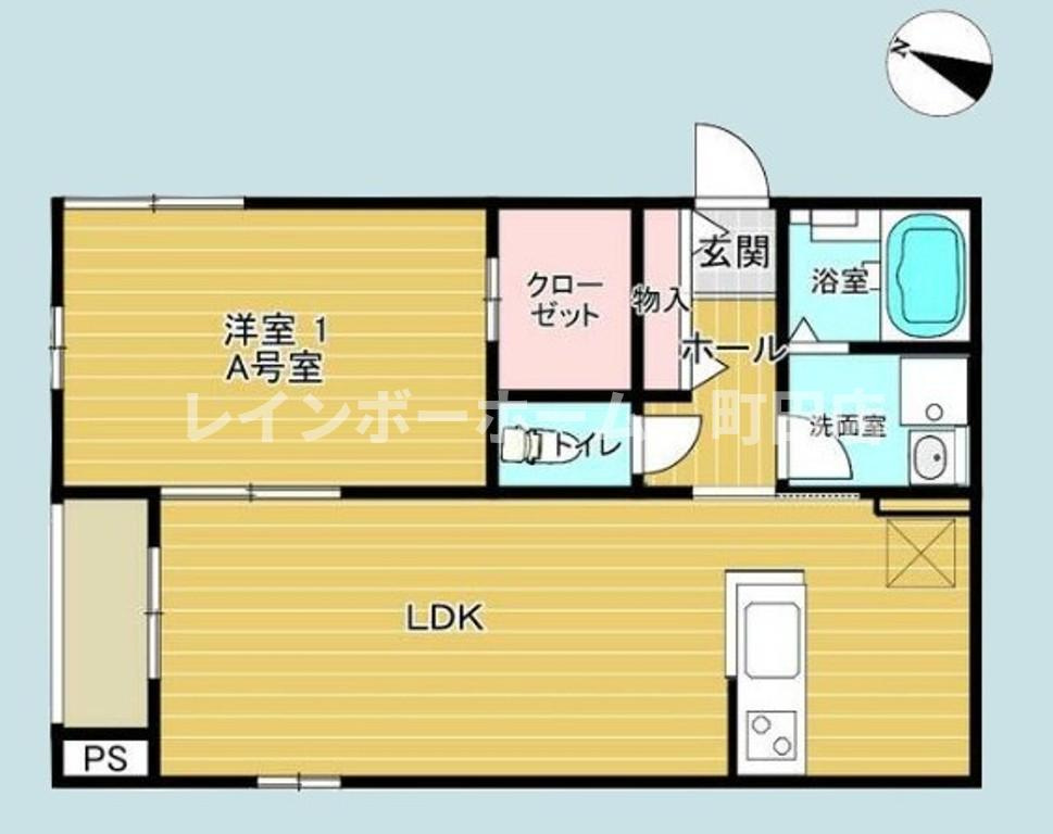 モントーク※初期費用分割後払いサービス利用可能物件の間取り