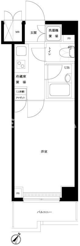 ルーブル多摩川参番館の間取り