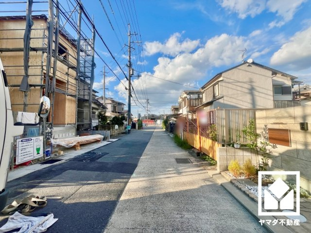 宇治市伊勢田町　第1の前面道路含む現地写真|9月24日　現地写真更新