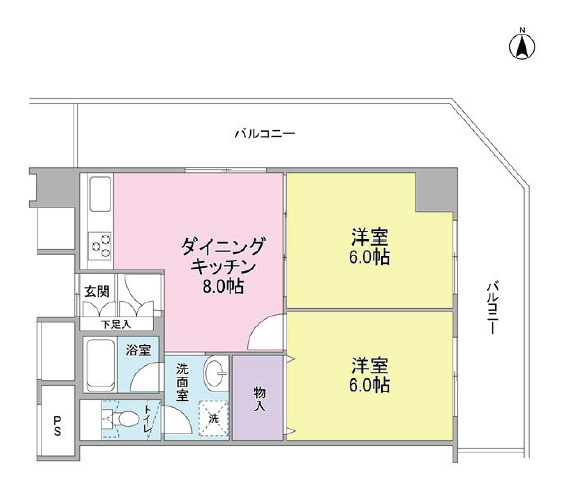 【間取り】 | ファーストシティ上落合