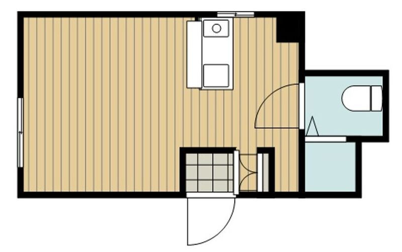 麻布霞町マンションの間取り