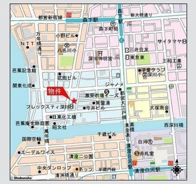 【地図】 | バンクサイドコート常盤