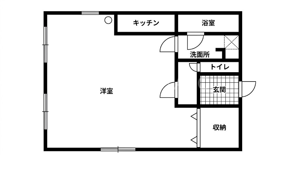 あけのべビル の間取り