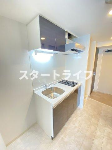 大阪市東淀川区西淡路４丁目の賃貸マンションのキッチン
