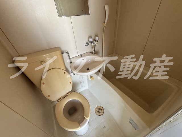 YOUハイム南深江　仲介手数料の浴室|コンパクトで使いやすいお風呂です