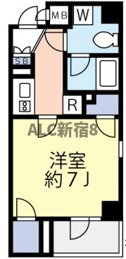 エクシム荻窪の間取り