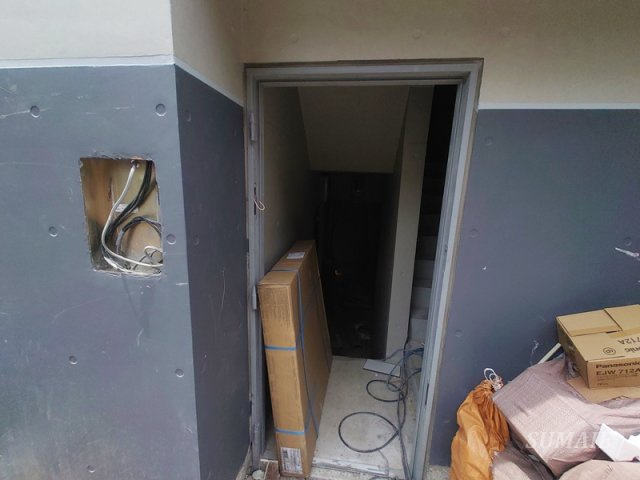 グリーンヴァリーのエントランス|建築中です☆