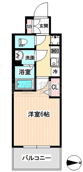 【間取り】 | ディアレイシャス上前津