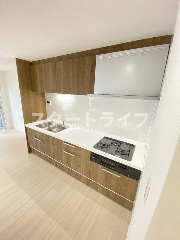 大阪市淀川区木川東４丁目の賃貸マンションのキッチン