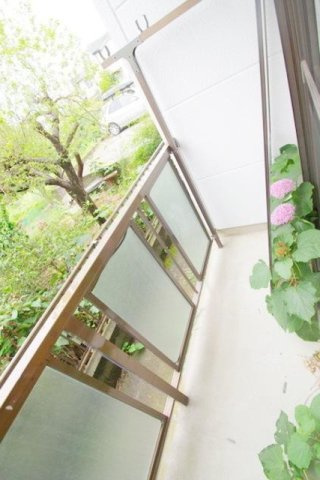 ハイツＧ＆Ｂのバルコニー