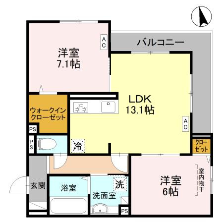 【間取り】 | エクシードⅡ
