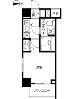 【間取り】 | スカイコート川崎西口