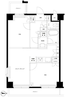 【間取り】 | ルーブル東十条弐番館