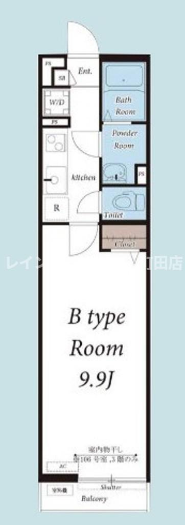 リブリ・ザ・ジュネス※初期費用分割あと払いサービス利用可能の間取り