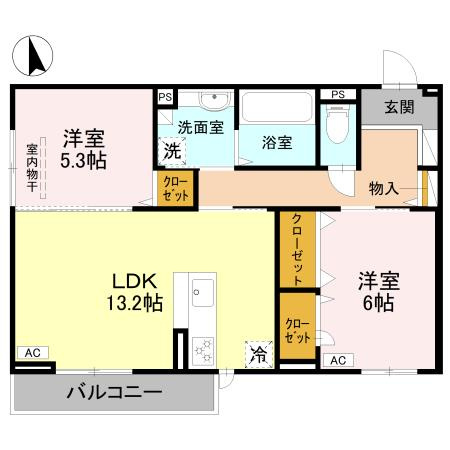 【間取り】 | エクシードⅡ