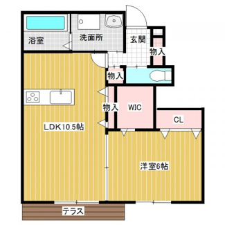 【間取り】 | アビタシオンプリュネⅡ