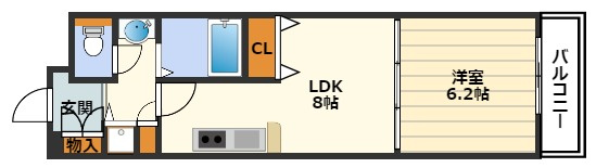 コンソラーレ同心の間取り