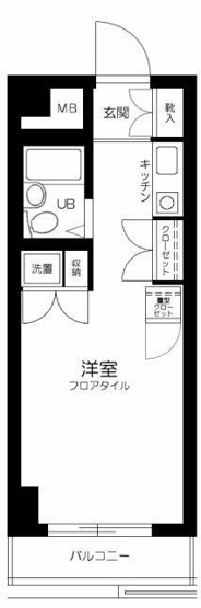 【間取り】 | キャッスルマンション笹塚