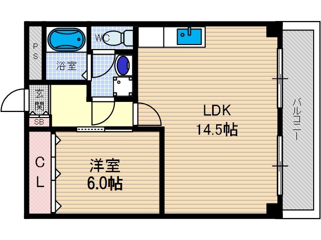 ナンノ第5号館の間取り
