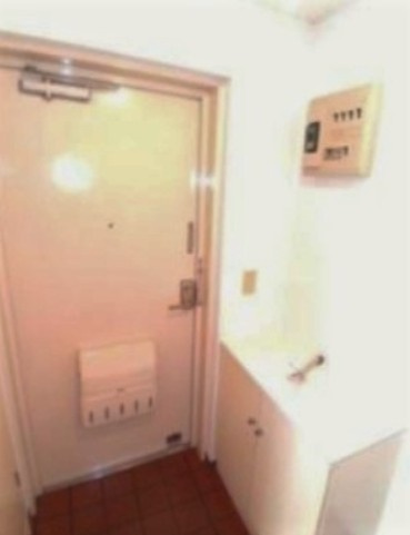 青梅市東青梅２丁目の賃貸マンションの玄関