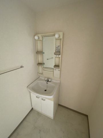 リバーコートの洗面所