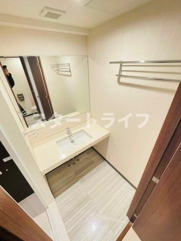 大阪市淀川区宮原２丁目の賃貸マンションの洗面所