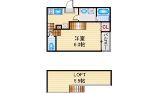 【間取り】 | ハーモニーテラス荒中町 | 略図の為、現状優先