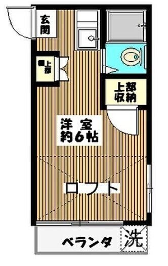 b’CASA本蓮沼Ⅱre-bornの間取り