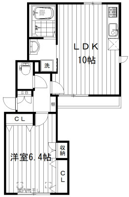 マ メゾン ボヌールの間取り