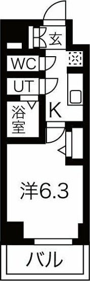 【間取り】 | メイクス上前津Ⅲ