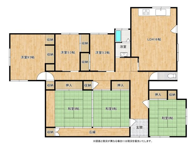 売中古戸建　焼津市保福島の間取り