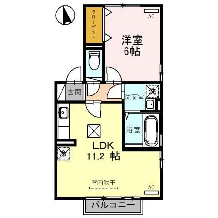 メゾン・ユイットの間取り