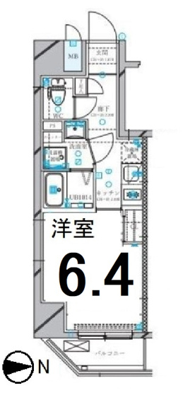 【間取り】 | ディアレイシャス東別院Ⅲ