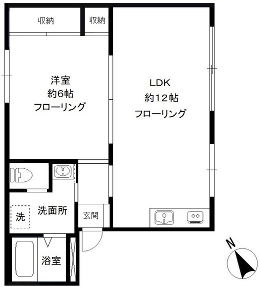メゾン・ドゥ南馬込の間取り