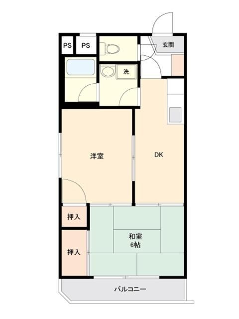 カエサル花小金井の間取り