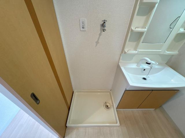 熊本市東区八反田３丁目のアパートのその他|洗濯機置場