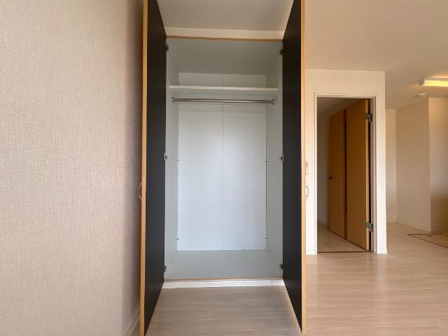 熊本市東区八反田３丁目のアパートの収納|クローゼット