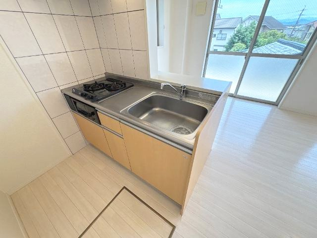 熊本市東区八反田３丁目のアパートのキッチン|キッチン