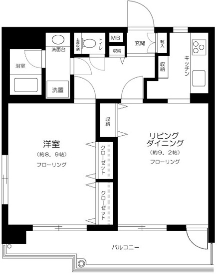 【間取り】 | パルティール赤坂