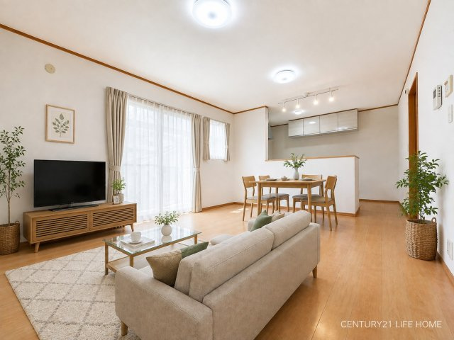 【居間・リビング】 | 戸建 川崎市麻生区向原３丁目 | おしゃれな居間です