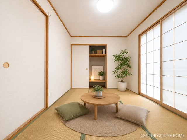 【和室】 | 戸建 川崎市麻生区向原３丁目 | 落ち着いた雰囲気の和室です