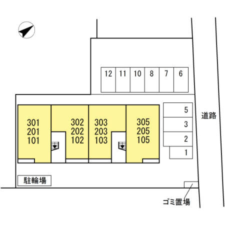 クレシェンテの地図