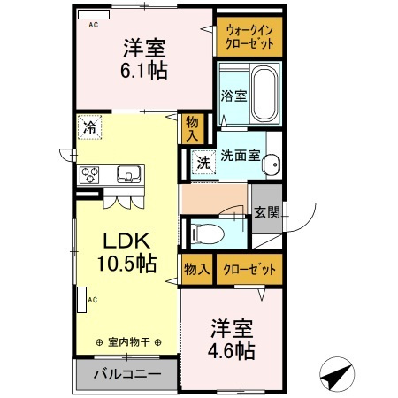 クレシェンテの間取り