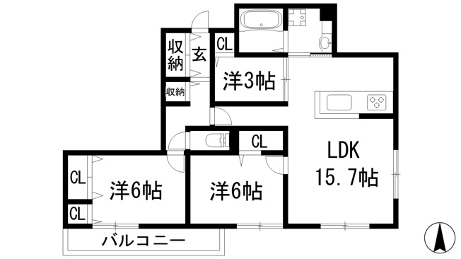 【間取り】 | ラフィネ