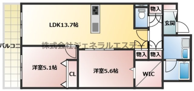 【間取り】 | へーベルメゾン　星田駅前