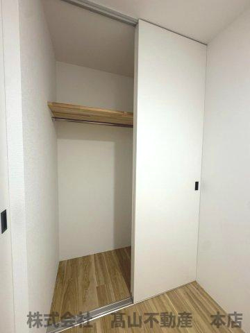 福津市八並のアパートの収納